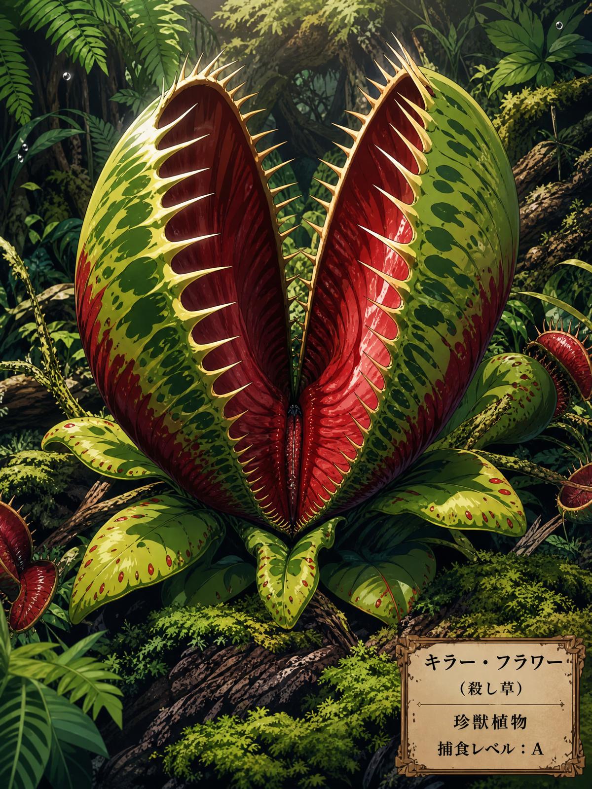 抖音风抖音风出品：食虫植物捕食全过程视频演示（4K超清）